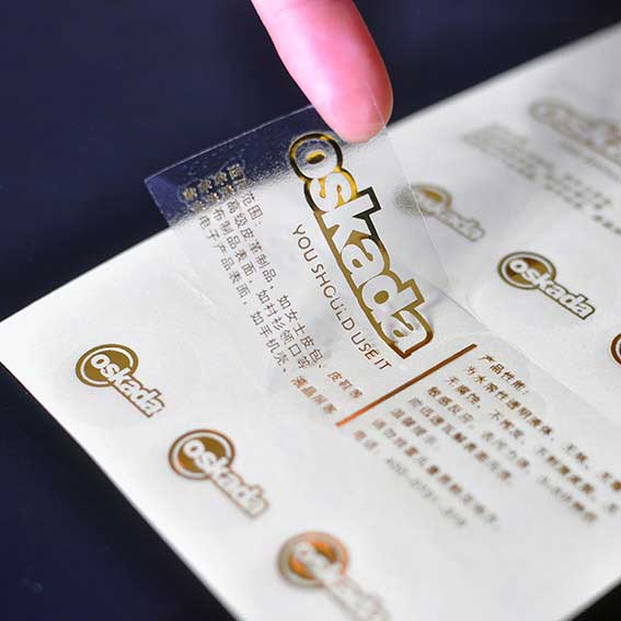 透明不干膠印刷
